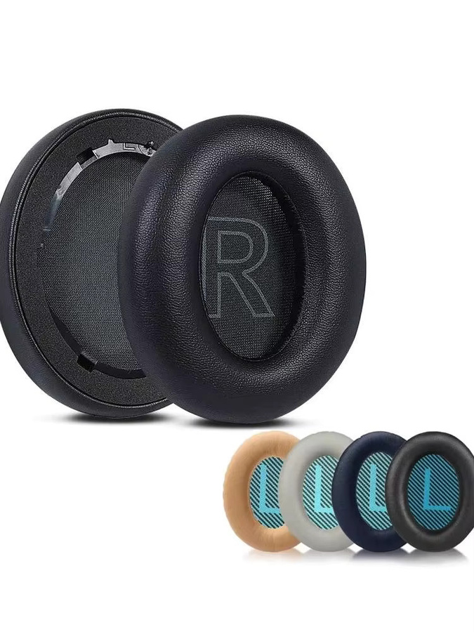 Bose Ersatz Ohrpolster für Quiet Comfort QC2 QC15 QC25 QC35 AE2 AE2i AE2w Over-Ear Kopfhörer in Schwarz - Bild 5