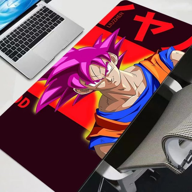 Bandai Dragon Ball Z Anime Mauspad XXL Schwarz Multicolour Schreibtischunterlage für PC Gamer - Bild 1