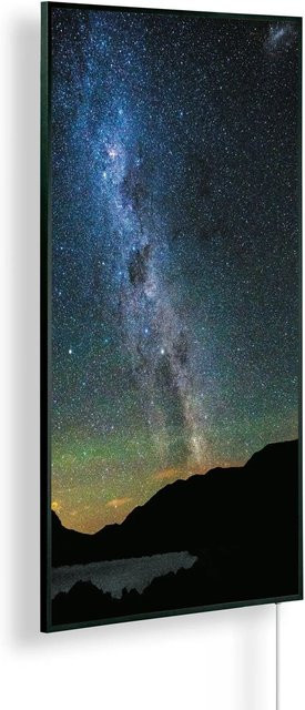 Könighaus Infrarotheizung Panorama Sternenhimmel in Schwarz Multicolor mit 1.200 W - Bild 1