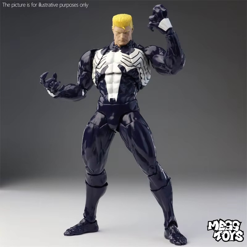 Mess Toys Spider-Man Symbiote, Actionfigur, Schwarz - Bild 2