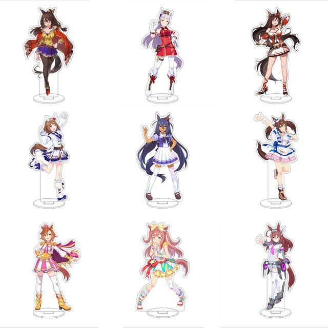 Bandai Pretty Derby Acrylfigur Ständer, Einzelfigur, 16 cm - Bild 1