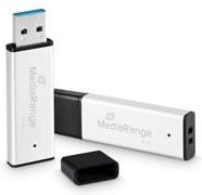 MediaRange High Performance USB-Stick 16 GB USB-A in Schwarz, Silber oder Weiß - Bild 1