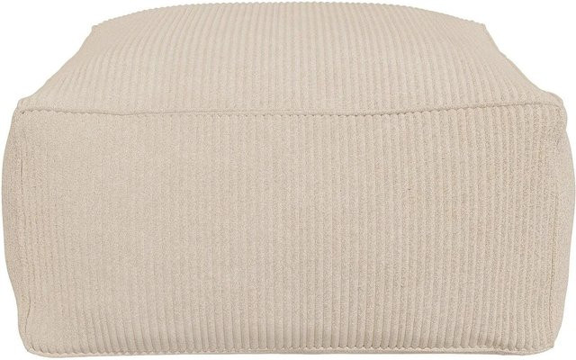 Sitzhocker Noumara Beige Cord Durchmesser: 70 cm - Bild 1