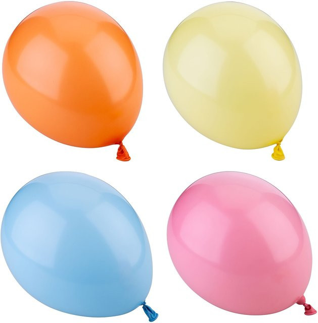 Fackelmann Party Luftballons, 12 Stück, Multicolor, Rund - Bild 1