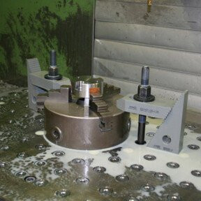 AMF Stabil-Spannbacke 75 mm in Silber - Bild 1