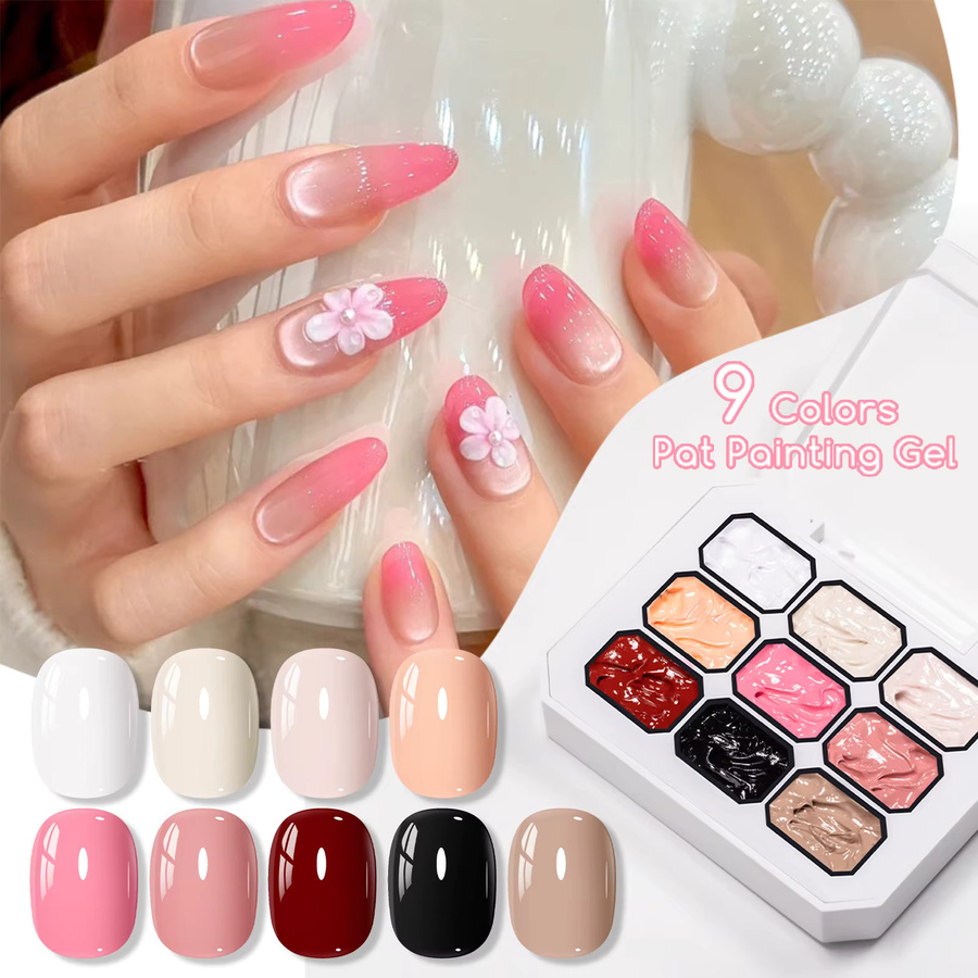 Meet Across Nagelgel-Set, 9 Farben, Glänzend, Unisex - Bild 2
