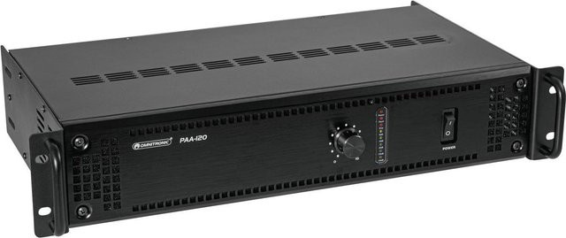Omnitronic PAA-120 ELA-Verstärker in Schwarz - Bild 1