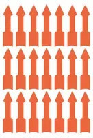 Avery Zweckform Hinweisetikett orange B: 39 mm, H: 9 mm - Bild 1