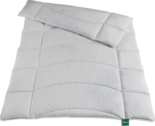 f.a.n. Frankenstolz Bettdecke Alea Leicht-Steppbett Sommer Weiß B/T/H: 200 x 200 cm - Bild 1