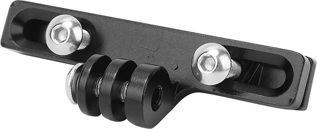 Fahrradsattel-Halterung aus Aluminiumlegierung für GoPro Hero 6 5 4 3 Action-Kameras in Schwarz und Grau - Bild 1