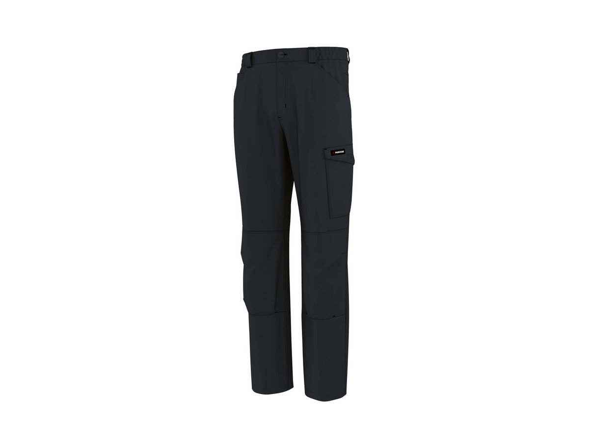 Parkside Herren-Cargo-Arbeitsbundhose aus Baumwolle in Schwarz - Bild 2