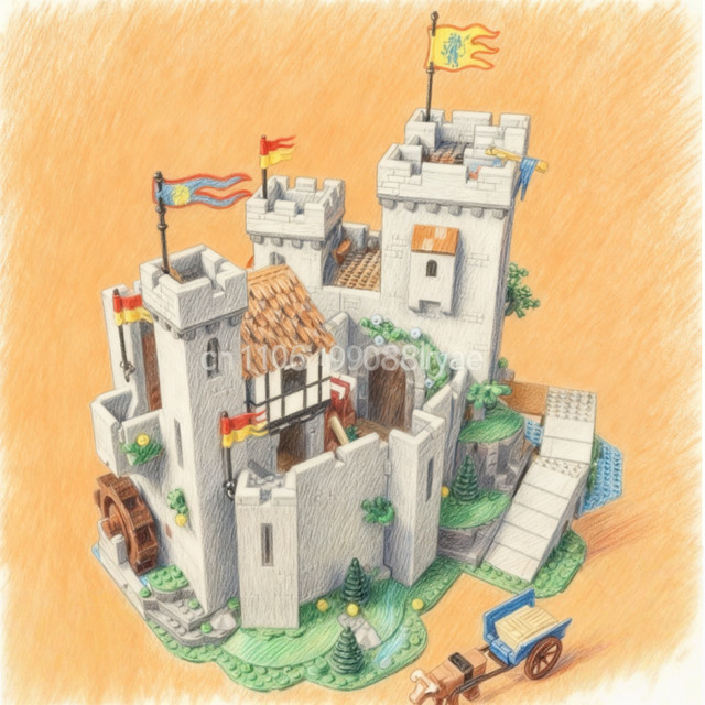 GSF The Lion King Castle Bausteine, 4514 Teile - Bild 1