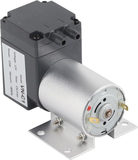 Painter Vakuum-Saugpumpe für Unterdruck mit Ständer, Schwarz, -80kPa, 10W, DC12V/DC24V - Bild 1