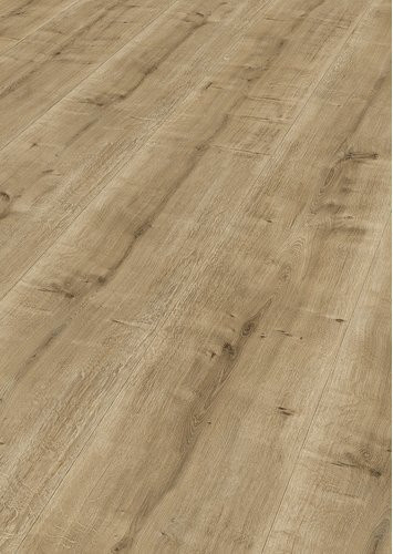 MODERNA Laminat Horizon Erico Eiche Multiclic, braun, B: 32,8 cm, L: 128,8 cm, H: 0,8 cm - Bild 1
