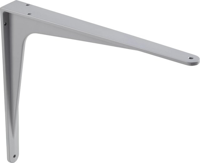 OBI Hercules Schwerlastkonsole aus Aluminium in Silber, Breite: 35 cm, Tiefe: 30 cm - Bild 1