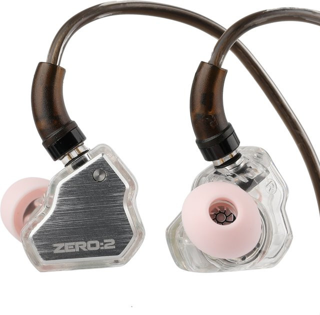 7 Hz x Crinacle Zero 2 In-Ear Monitor mit 10 mm dynamischem Treiber und OFC-Kabel in Blau - Bild 1
