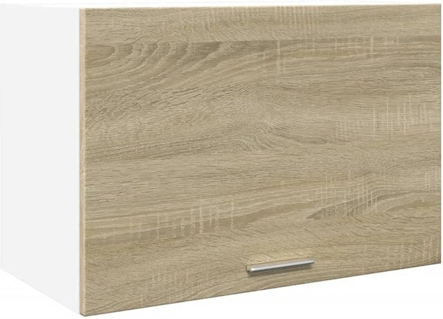 vidaXL Hängeschrank Küche in Eiche Braun mit Scharniertüren, B/T/H: 60 x 31 x 40 cm - Bild 1