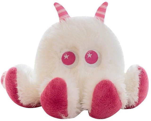 Yiran toy Plüsch-Oktopus-Spielzeug, Stofftier, Rosa / Pink, 22cm - Bild 1