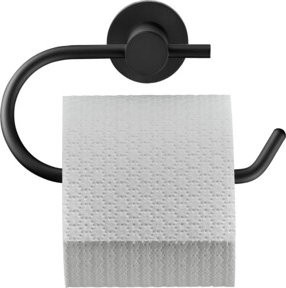 Duravit Papierhalter D-Code in Schwarz Matt, Wandmontage - Bild 1