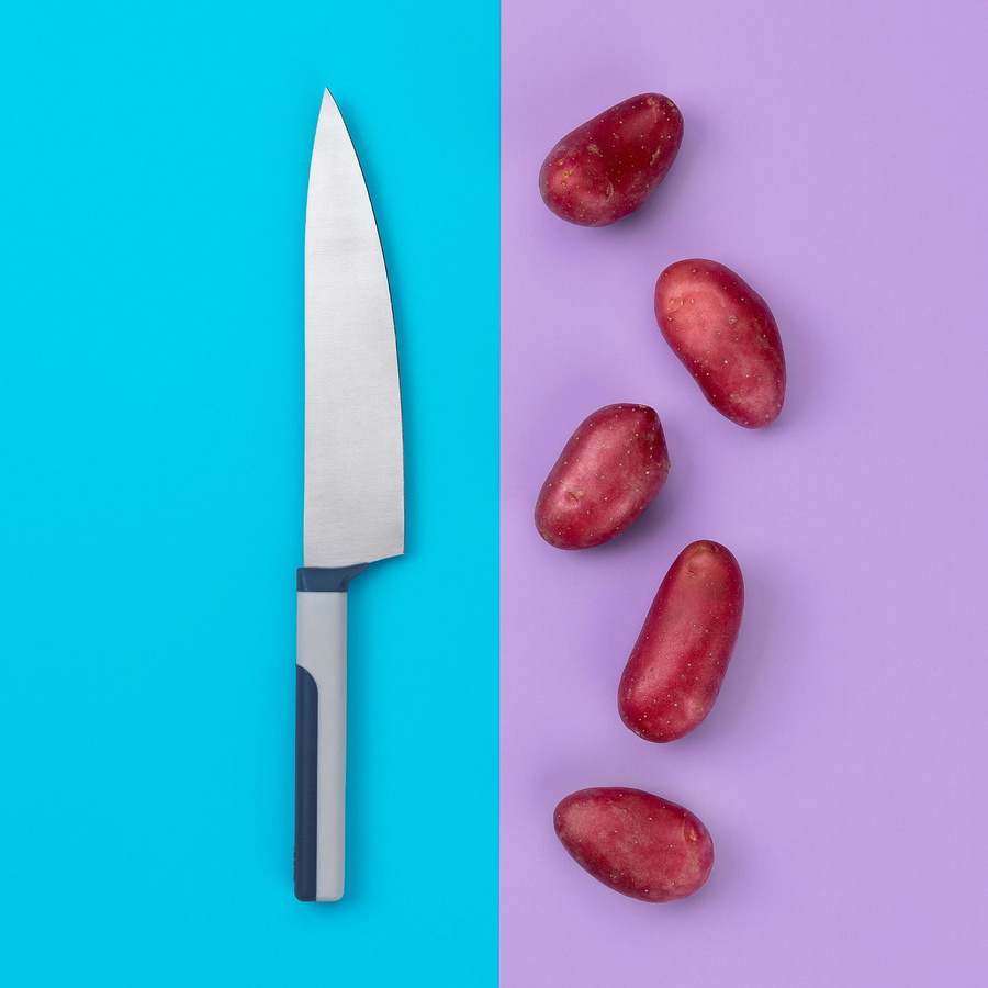 Tasty Kochmesser Chef Knife aus Edelstahl in Ocean Blue - Bild 2