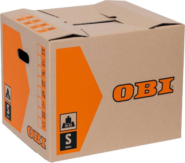 OBI Umzugskarton S einwellig bis 33 kg B/H/T: 42 x 33 x 35 cm - Bild 1