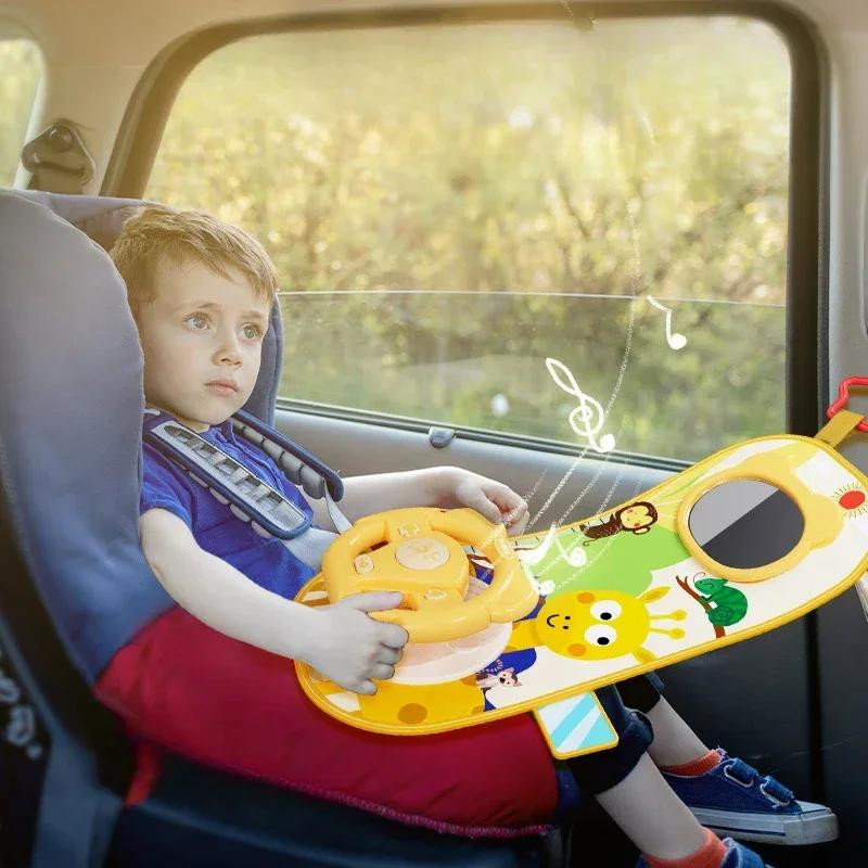 Topmix Baby-Autositz-Spielzeug, Elektrisches Simuliertes Fahren, Blau, ab 3 Jahre - Bild 3