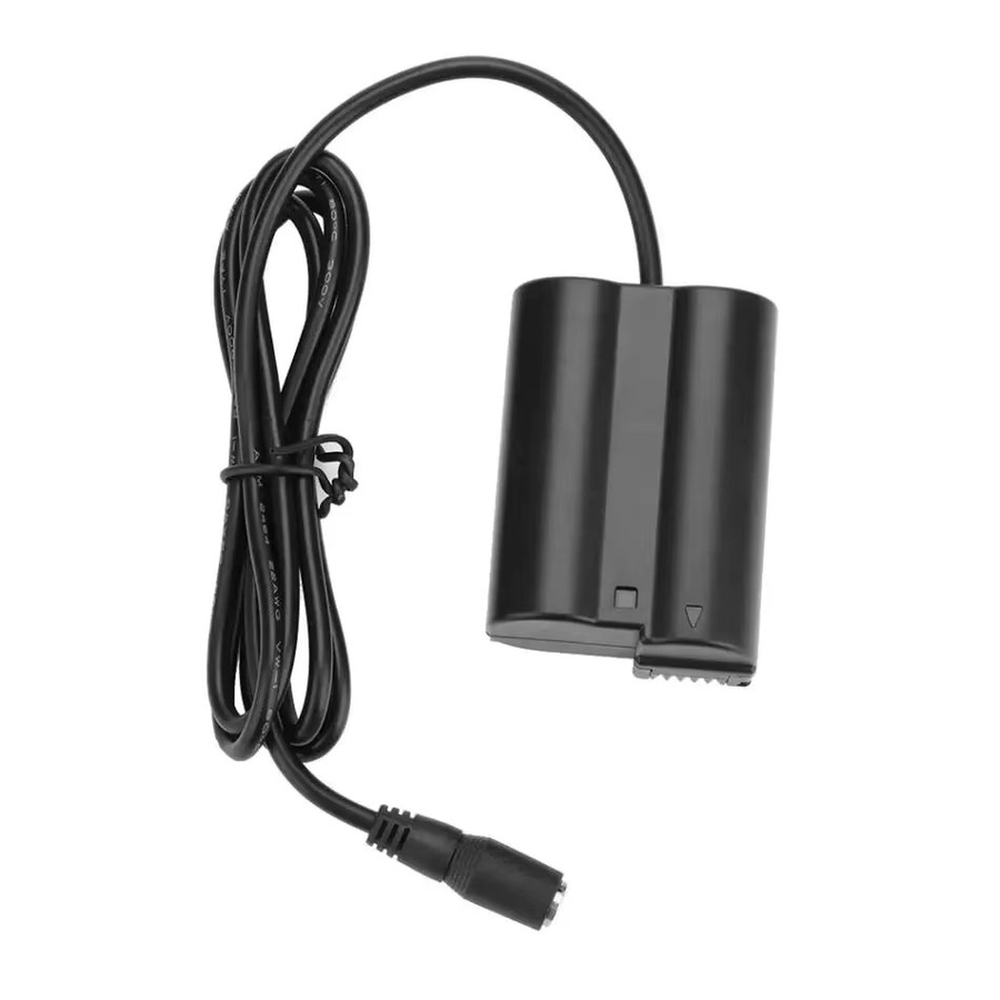 EP-5B AC DC Netzteil EN-EL15 Dummy Batterie Kit für Nikon Z6 Z7 Z8 D7500 D7200 D7000 D7100 D750 D780 D800 D810 D850 in Schwarz - Bild 2