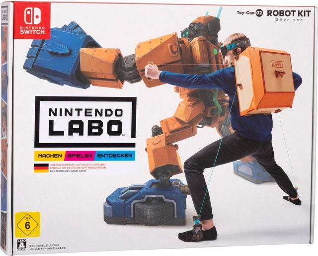Nintendo Labo Toy-Con 02 Robot Kit Nintendo Switch-Spiel ab 6 Jahren - Bild 1
