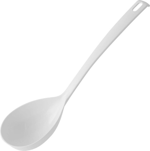 Fackelmann Schöpflöffel Blanca in Weiß aus Kunststoff, hitzebeständig und spülmaschinenfest - Bild 1