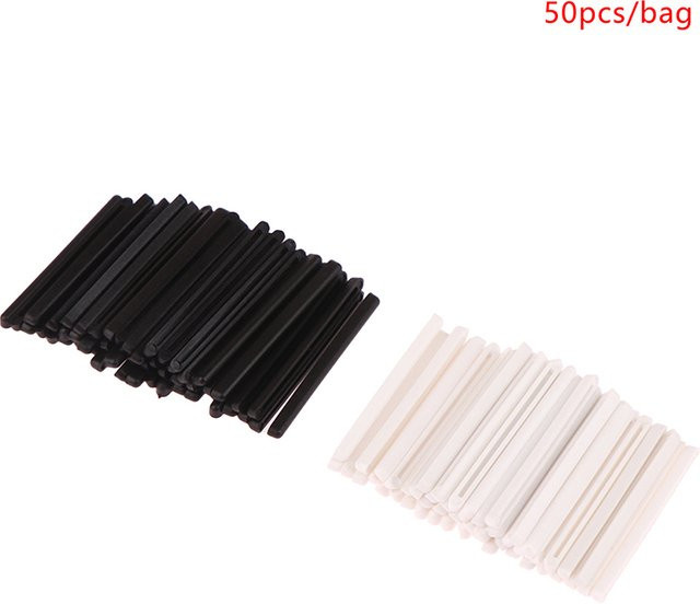 HUXUAN 50er Set Ersatzklingen für Haustier-Clipper in Weiß und Schwarz - Bild 1