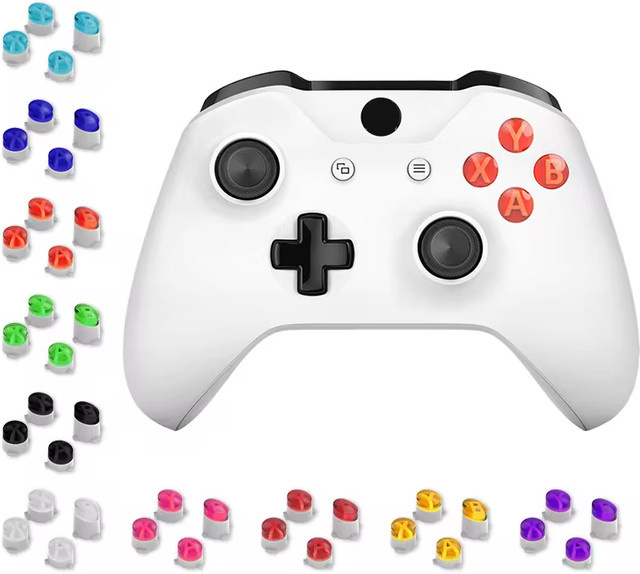 DATA FROG Ersatz-ABXY-Tasten-Set in Grün für Xbox One, Xbox One S und Xbox One Elite Controller - Bild 1