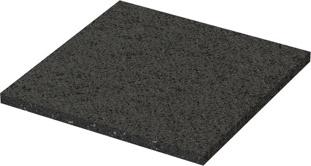 GS Terrassen Weichschaumpad Schwarz B/T/H: 20 x 20 x 1 cm - Bild 1