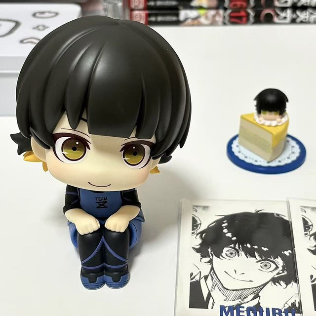 Bandai Blue Lock Isagi Yoichi Bachira Meguru Anime-Figur, Q-Version Sammlerfigur, Puppe - Bild 1