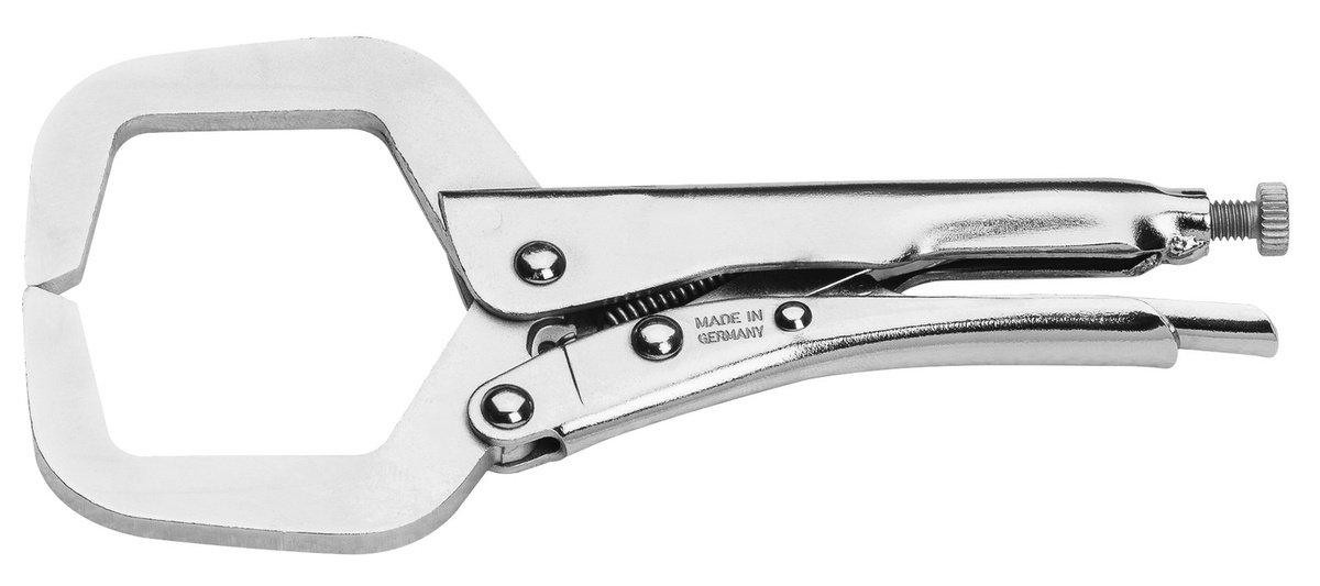 Elora Klammergripzange C-Form in Silber mit einer Spannweite von 0-50 mm ELORA-507-165 - Bild 1