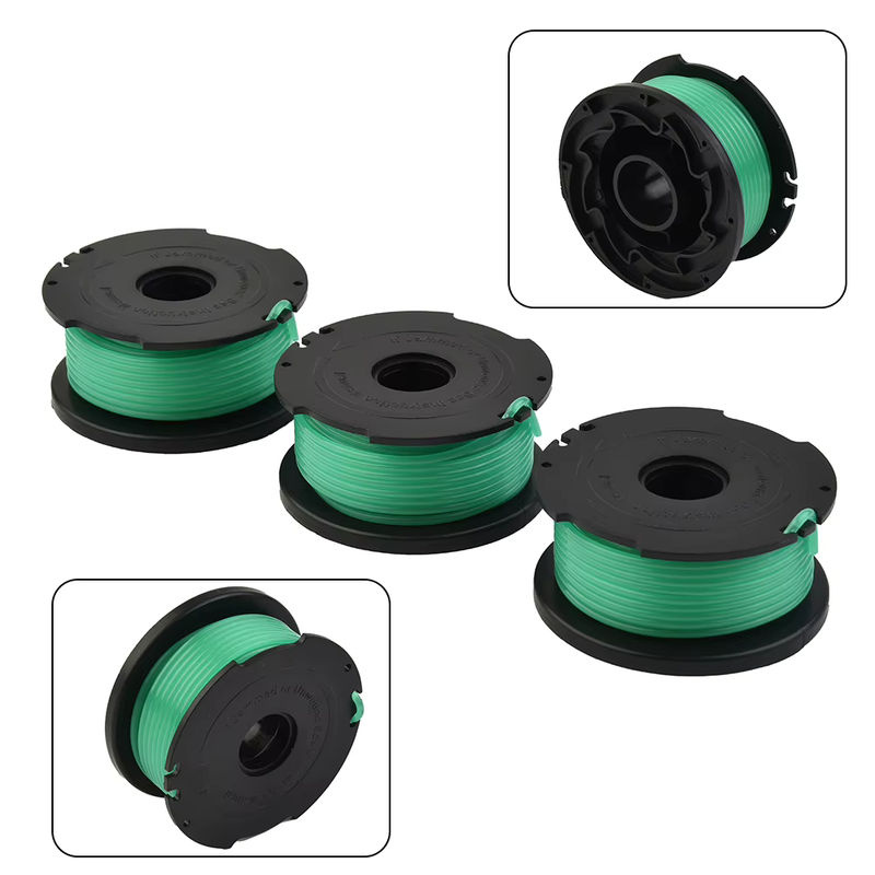 Black & Decker Trimmer Spool und Linien Kit A6482 für GL7033 GL8033 GL9035, 3 Stück - Bild 2