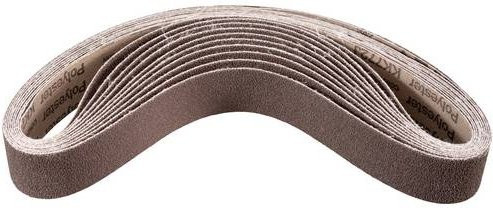 PFERD Compactkorn Schleifband-Set BA 40/820A 120 Körnung, 10 Stück, Farbe: Braun, B: 40 mm, L: 820 mm - Bild 1