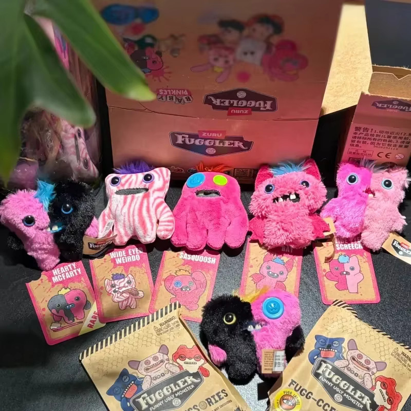 Fuggler Baby Pinkles, Plüschpuppen, Schlüsselanhänger, Rosa - Bild 3