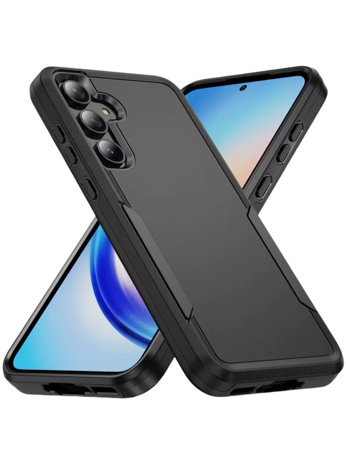 Robuste Schutzhülle in Militärqualität für Samsung Galaxy S25 Edge S25 S24 FE S23 S22 S21 Plus in Schwarz und Rot - Bild 7
