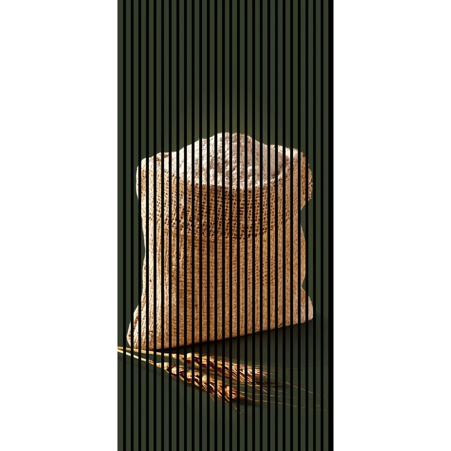 FN Acustico Akustikplatte Backen Bunt aus PET und MDF Foliert H: 2.400 mm x B: 1.133 mm x T: 19 mm - Bild 1