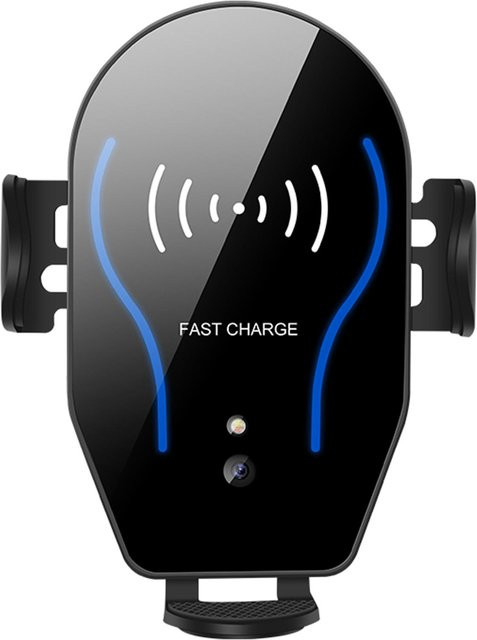 Honor Electronics 10W Kabellose Handy-Autohalterung mit Schnellladefunktion in Grau - Bild 1
