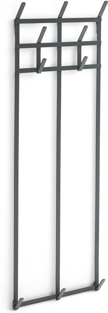 HAY Tape Garderobe aus Stahl in Schwarz Matt im Industrial Design - Bild 1