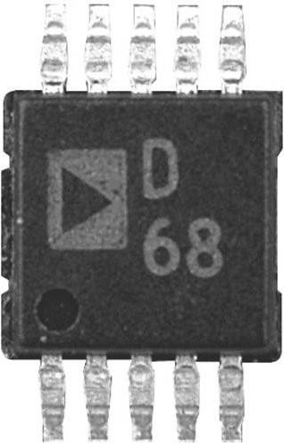 Analog Devices AD9833BRMZ Schnittstellen-IC DDS Direct-Digital-Synthesizer in Schwarz - Bild 1
