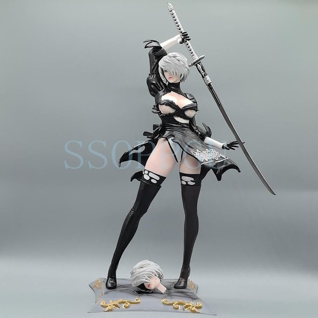 Yiran toy 1 NieR: Automata Yorha No. 2 Typ B 2B, Action-Modell, Grau, ab 18 Jahre - Bild 1