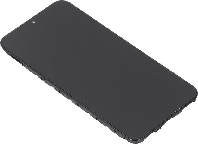 Samsung LCD-Bildschirm mit Touch-Digitizer Rahmenbaugruppe als Ersatzteil in Schwarz - Bild 1
