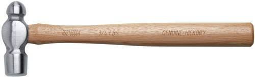 Gedore Schlosserhammer Kugelhämmer aus Schmiedestahl mit Hickoryholzstiel, Farbe: Silber - Bild 1