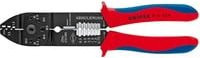 Knipex Crimpzange 97 21 215 B für unisolierte offene Steckverbinder 0,5 bis 2,5 mm² in Schwarz und Multicolour - Bild 2