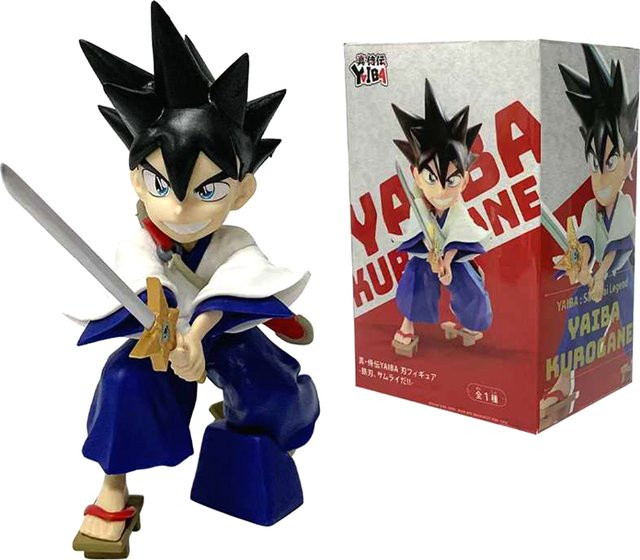 Bandai Samurai Kurogane Action Figur Yaiba Legende, Multicolor, Höhe: 17 cm - Bild 1