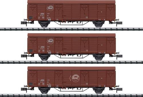 MiniTrix T18902 Güterwagen Expressgut der DR, 3er-Set - Bild 1