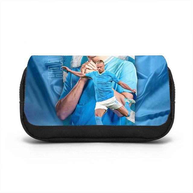 Fancy Style Studio Schreibwaren-Organizer Haaland Federmäppchen mit großem Fassungsvermögen, blau, doppellagig - Bild 1