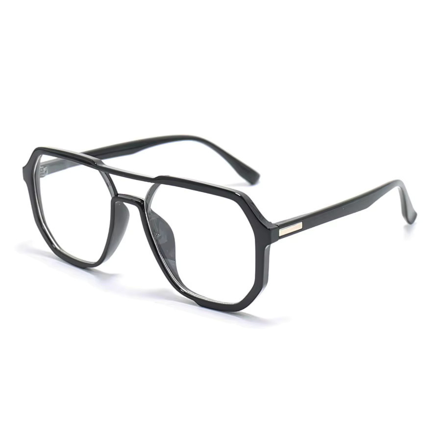 RELEN Korrektionsbrille, Unisex, Vollrand, Square, Plastic, Black - Bild 3